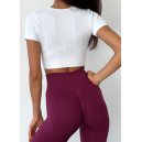 Оригінал Легінси Бордові з Push-Up Ефектом