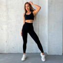 Легінси Чорні з Push-Up Ефектом