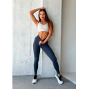 Спортивний одяг Легінси Темно Сірі з Push-Up Ефектом