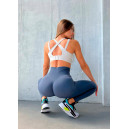 Легінси Темно Сірі з Push-Up Ефектом