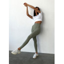 Спортивний одяг Легінси Оливкові з Push-Up Ефектом