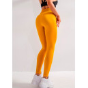 Придбати Легінси Жовті з Push-Up Ефектом FKS2352328
