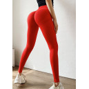 Спортивний одяг Легінси Червоні з Push-Up Ефектом