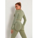 Спортивний одяг Легінси Оливкові з Push-Up Ефектом