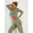 Придбати Легінси Оливкові з Push-Up Ефектом FKS2352334