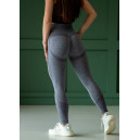 Придбати Легінси Темно Сірі з Push-Up Ефектом FKS2352343