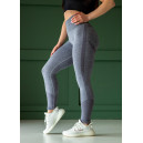 Спортивний одяг Легінси Темно Сірі з Push-Up Ефектом