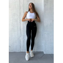 Спортивний одяг Легінси Чорні Yimria Unique з Push-Up Ефектом та Корсетом