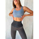 Придбати Легінси Сірі Yimria Unique з Push-Up Ефектом та Корсетом FKS2352351