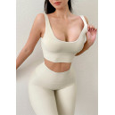Спортивний одяг Легінси Білі з Push-Up Ефектом