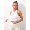 Спортивний одяг Кроп Топ Спортивний Білий