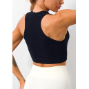 Спортивний одяг Кроп Топ Спортивний Чорний