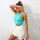 Оригінал Кроп Топ Спортивний Бірюзовий