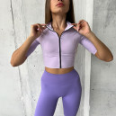 Оригінал Кофта на Блискавці Фіолетова