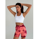 Оригінал Спортивні Шорти Персиково-Бордові з Push-Up Ефектом