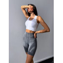 Придбати Спортивні Шорти сірі з Push-Up Ефектом FKS2352420