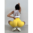 Оригінал Спортивні Шорти Жовті з Push-Up Ефектом