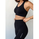 Спортивний одяг Топ Спортивний Чорний Naqiyayabei