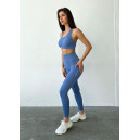 Топ Спортивний Голубий Naqiyayabei 2352435