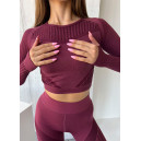 Кофти Рашгард Бордовий