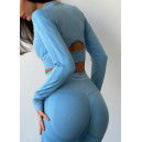 Кофти Рашгард Голубой