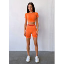 Спортивний одяг Кроп Топ Спортивний Помаранчевий