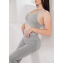 Придбати Кроп Топ Спортивний Сірий FKS2352455