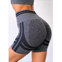 Придбати Спортивні Шорти Темно Сірі з Push-Up Ефектом FKS2352461