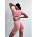 Спортивний одяг Кроп Топ Спортивний Рожевий