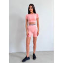 Оригінал Кроп Топ Спортивний Рожевий