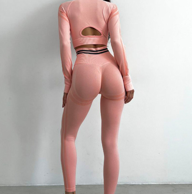 Легінси Темно Рожеві з Push-Up Ефектом