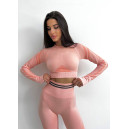 Купить Легінси Темно Рожеві з Push-Up Ефектом FKS2352469