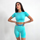 Спортивні Шорти Бірюзові з Push-Up Ефектом 2352475