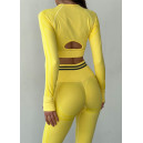 Спортивний одяг Легінси Жовті з Push-Up Ефектом