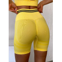 Оригінал Спортивні Шорти Жовті з Push-Up Ефектом