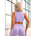 Придбати Топ Спортивний Лавандовий в Рубчик FKS2352493