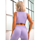 Придбати Легінси Лавандові в Рубчик з Push-Up Ефектом FKS2352494