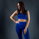 Комплект Легінси + Спортивний Топ Синій