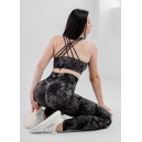 Оригінал Легінси Сіро Чорні з Push-Up Ефектом