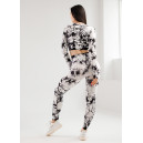 Придбати Легінси Чорно Білі з Push-Up Ефектом FKS2352528