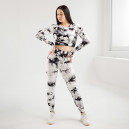 Легінси Чорно Білі з Push-Up Ефектом 2352528