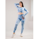 Оригінал Легінси Небесно Голубі з Push-Up Ефектом