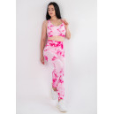 Оригінал Легінси Біло Рожеві з Push-Up Ефектом