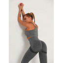 Спортивний одяг Топ Спортивний Сірий