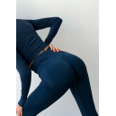 Оригінал Легінси Темно Зелені з Push-Up Ефектом