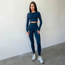 Легінси Темно Зелені з Push-Up Ефектом 2352564