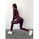 Придбати Легінси Марсал з Push-Up Ефектом FKS2352575