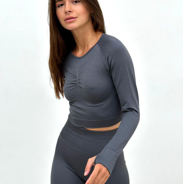 Рашгард Темно Сірий