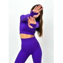 Придбати Рашгард Фіолетовий в Рубчик FKS2352597