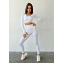 Придбати Рашгард Білий в Рубчик FKS2352605